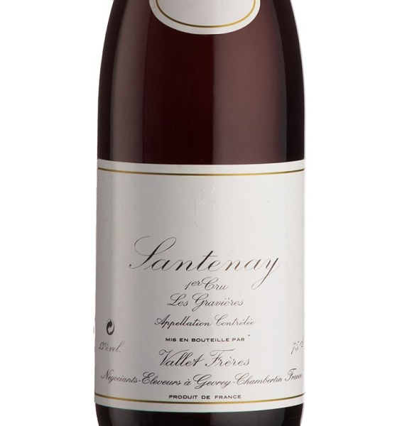 Vallet Freres Santenay Premier Cru Les Gravieres 2018 France